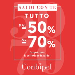 I SALDI CONBIPEL non finiscono mai! – Promo Terminata