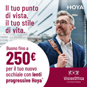 IL TUO PUNTO DI VISTA, IL TUO STILE DI VITA – promo terminata