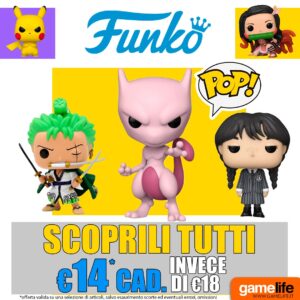 Promo Funko Pop Da Gamelife – promo terminata