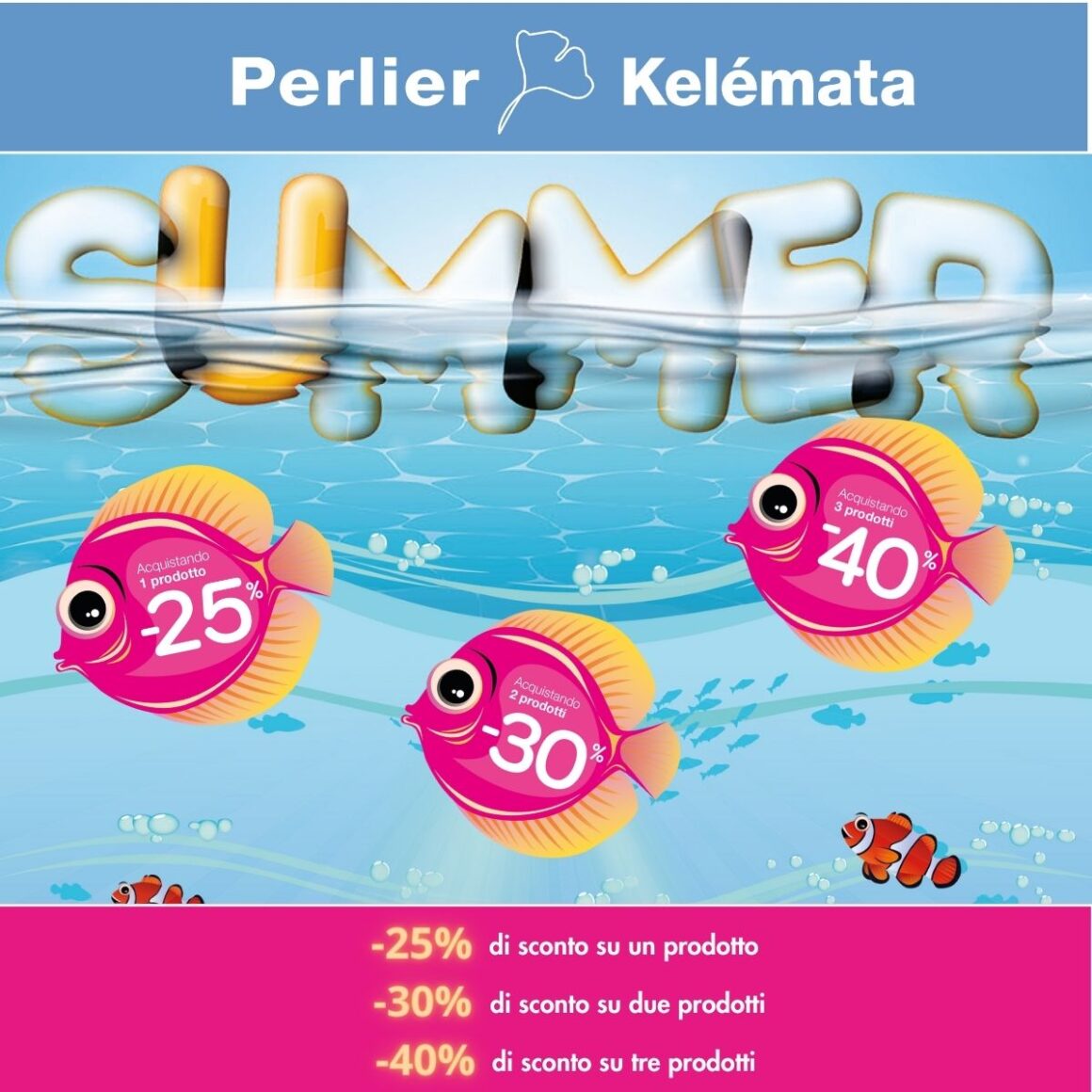 Nella Boutique Perlier Kelémata è iniziata la festa dell’estate!- promo terminata